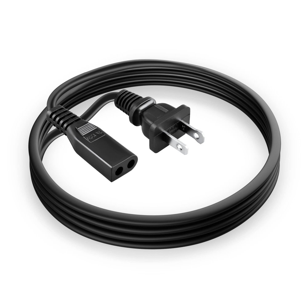 SLLEA AC in Power Cord Outlet Socket Cable Plug Lead for Memorex MP3851 MP3851BK MP3851BLK AM/FM Radio Portable CD Boombox Stereo Player
