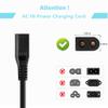 SLLEA AC in Power Cord Outlet Socket Cable Plug Lead for Memorex MP3851 MP3851BK MP3851BLK AM/FM Radio Portable CD Boombox Stereo Player view 2