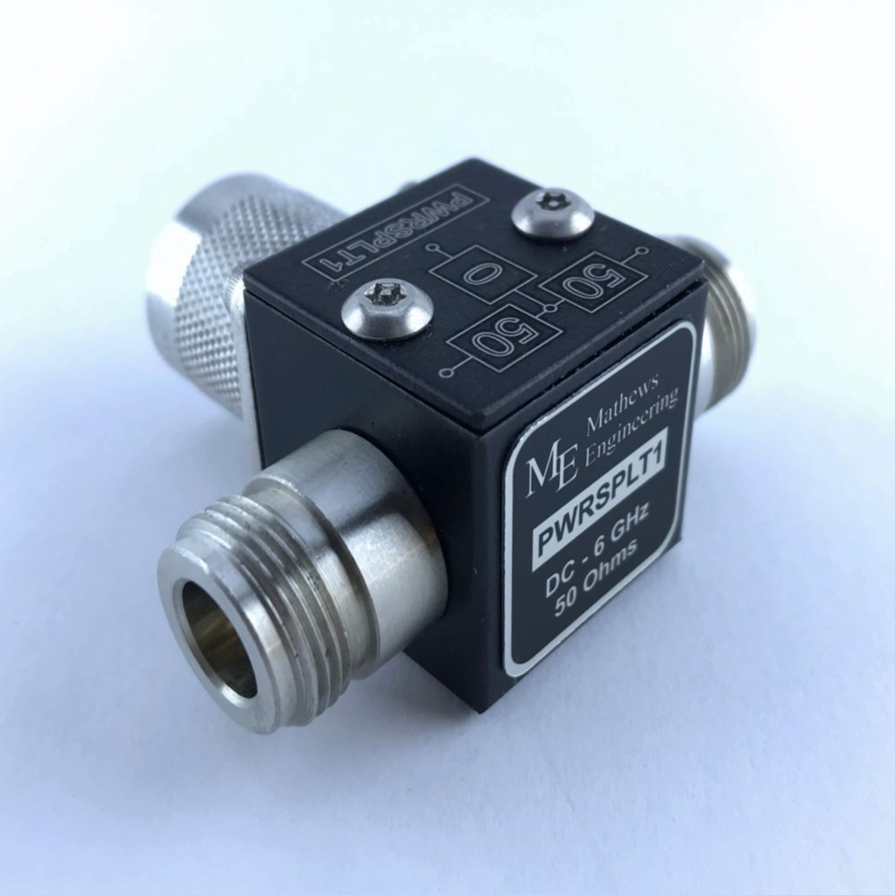 6 dB Power Splitter, 2 Way, 50 Ohm