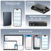 SSK 1TB Portable External Solid State Drive with Wi-Fi Hotspot, Supports Auto-Backup, Phone/Tablet PC/Laptop Wireless Remote Access view 2