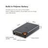 SSK 1TB Portable External Solid State Drive with Wi-Fi Hotspot, Supports Auto-Backup, Phone/Tablet PC/Laptop Wireless Remote Access view 3