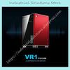 Fevas VR1 case ITX Aluminum case Double Glass Side Penetration - (Color: Red) view 1