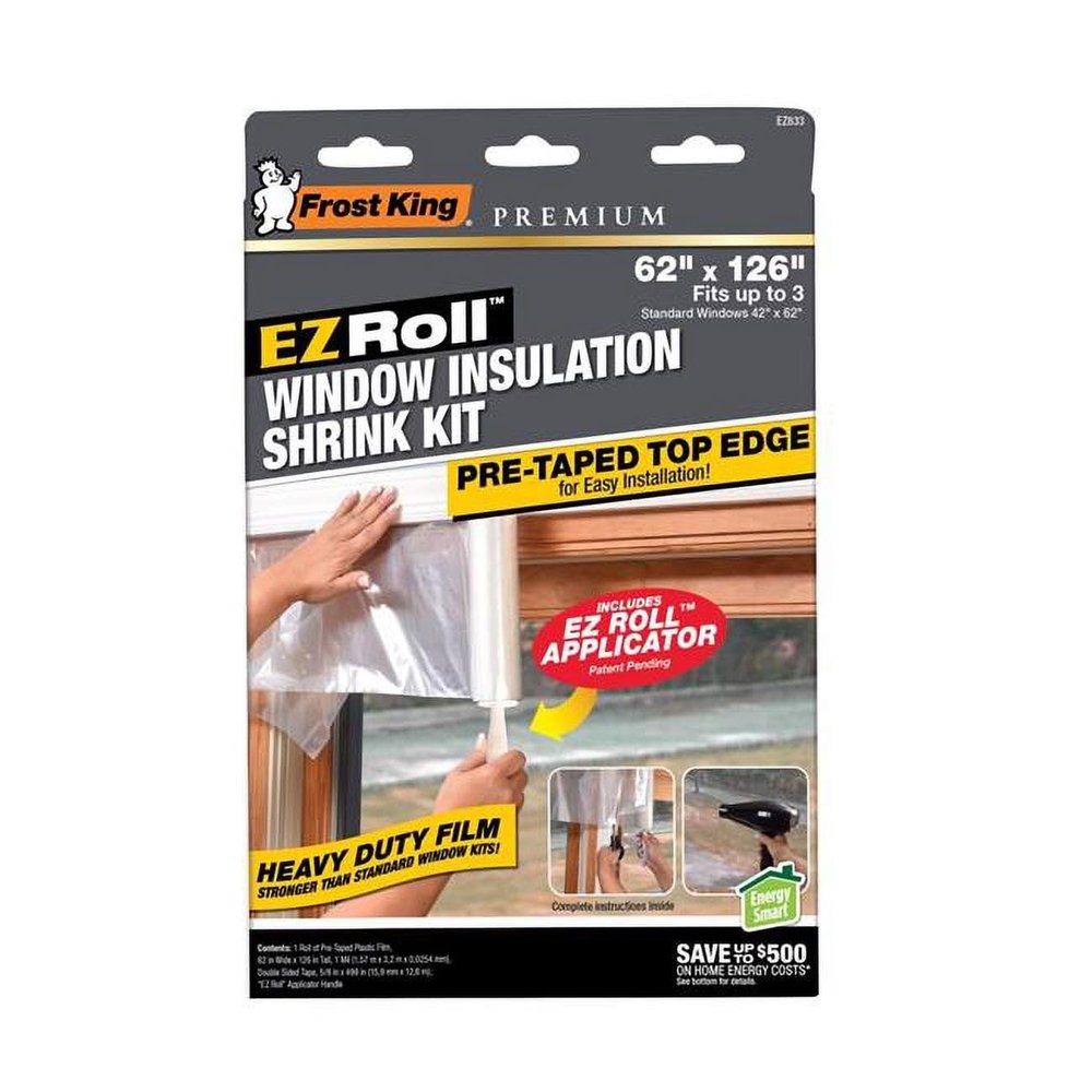 Thermwell Products Film Shrink Window KIT HD 3PK