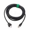 RJ45 Ethernet GigE Cable for Jai Dalsa Camera Cat5e RJ45 with Horizontal Locking Screw 25m view 1