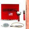 Magnepull XP1000-MC Magnetic Wire Puller for Electrical Tools W/Flexible Steel Leader & Metal Case, Does not work on Foam Insulation also not rcomended for steel studs without XP1000-8 Magnet view 1
