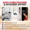 Magnepull XP1000-MC Magnetic Wire Puller for Electrical Tools W/Flexible Steel Leader & Metal Case, Does not work on Foam Insulation also not rcomended for steel studs without XP1000-8 Magnet view 4