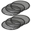 3 Pairs 8 Inch Subwoofer Metal Waffle Grills - Universal Speaker Cover Guard view 1