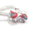 Standard Clear Cable, HiFi Audio 2 Pin Connector Standard 60' Inch Clear Cable, HiFi Audio 2 Pin Connector view 3
