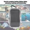 Shockproof Waterproof Storage Case, Outdoor Shockproof Waterproof Storage Case Box Airtight Carry Box Container(Transparent) view 3