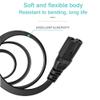 SLLEA AC Power Cord Cable for Sony Portable CFM-155 CFM165TW CFS-200 CFS-208 CFS-209 CFS-219 CFS-W308 CD/MP3 Player AM/FM Cassette Radio Boombox view 3