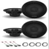 Alpine R 6.5" Factory Door+Panel Speaker Replacement kit for 2005 Honda Civic SE view 1