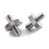 1/4"-20 Male to 1/4"-20 Male Thread Camera Tripod Screw Adapter, SDTC Tech 2 Pack Camera Screws Converter Connector for Quick Release Plate Mounting view 1
