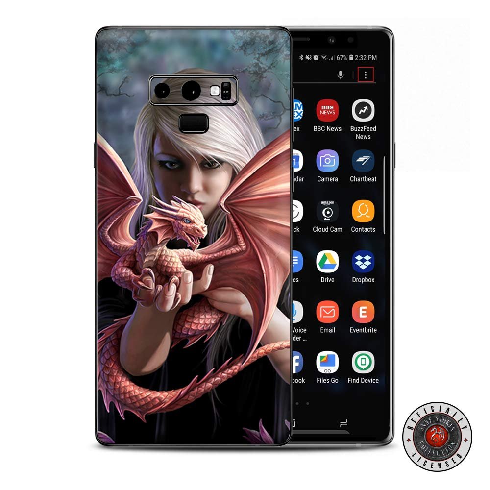 Anne Stokes Dragonkin - Skin Decal Vinyl Wrap for Samsung Galaxy Note 9 - Decal Stickers Skins Cover