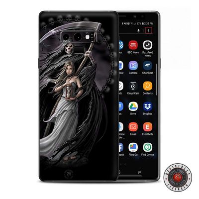 Anne Stokes Summon Reaper - Skin Decal Vinyl Wrap for Samsung Galaxy Note 9 - Decal Stickers Skins Cover