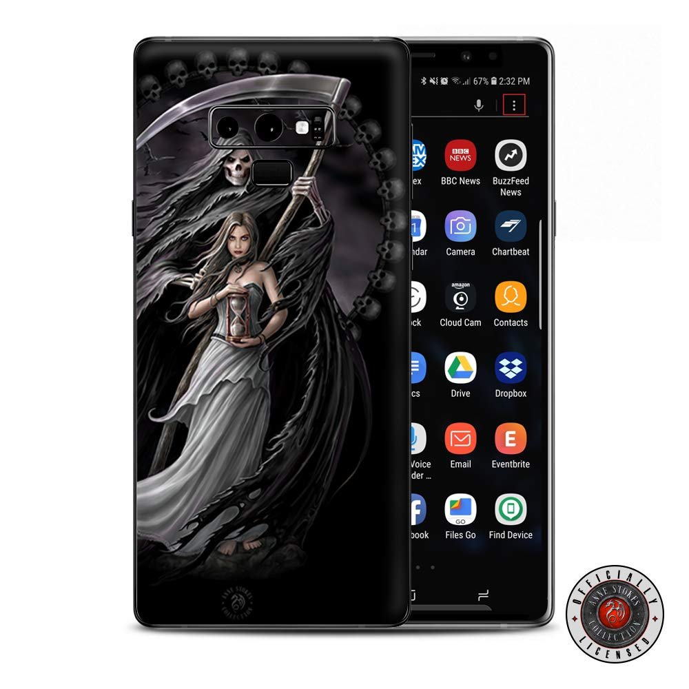 Anne Stokes Summon Reaper - Skin Decal Vinyl Wrap for Samsung Galaxy Note 9 - Decal Stickers Skins Cover