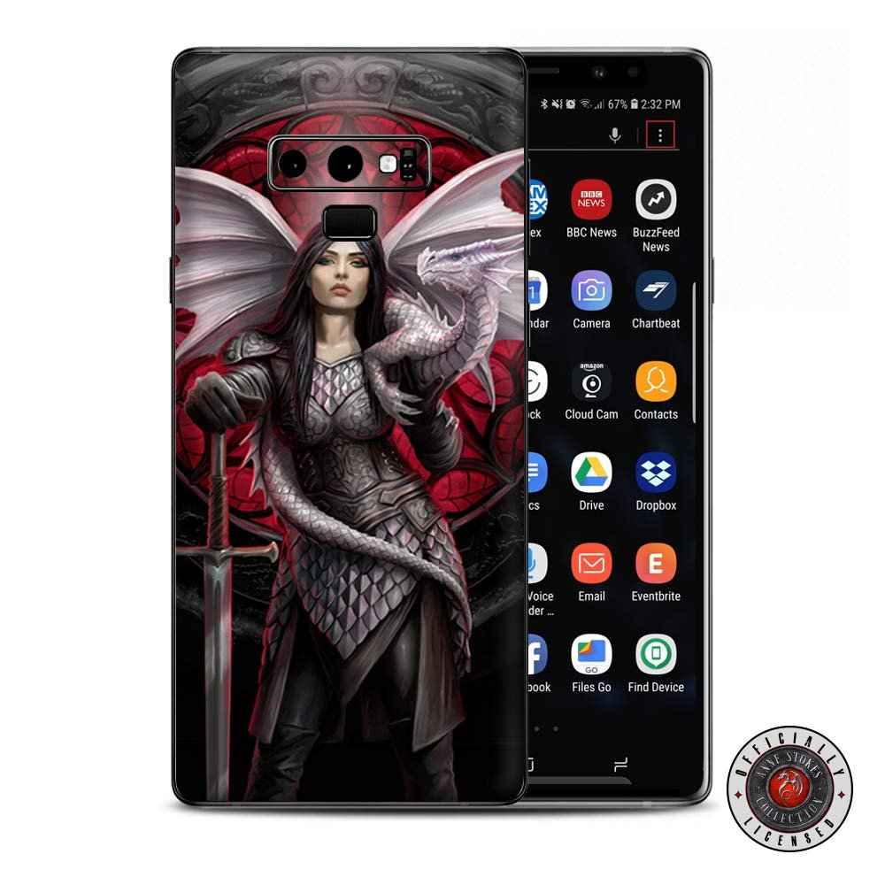 Anne Stokes Valour - Skin Decal Vinyl Wrap for Samsung Galaxy Note 9 - Decal Stickers Skins Cover