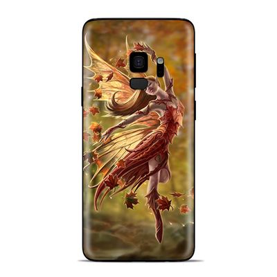 Anne Stokes Autumn Fairy - Skin Decal Vinyl Wrap for Samsung Galaxy S9 - Decal Stickers Skins Cover