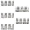 50 Pcs BNC Male Compression Connector to Coaxial Video RG59 Cable DIY for CCTV Came Plug Jack Connector view 4