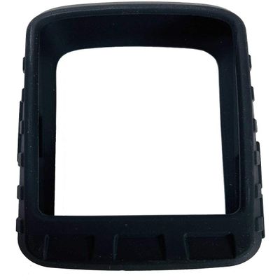 TUFF LUV Tough Silicone case and Screen Protection Compatible with Wahoo ELEMNT ROAM GPS - Black