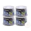 200 Pack Ridata 6X BD-R BDR 25GB Single Layer Blue Blu-ray White Inkjet Hub Printable Recordable Blank Media Disc with Spindle Packing view 1