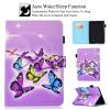 Artyond Case for All-New Kindle 10th Generation 2019, PU Leather with Auto Sleep/Wake Smart Cover Folio Card Slots Case for Amazon Kindle 10th Generation 2019 Released Model J9G29R, Papillons view 2