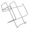Attisstore Hard Hat Holder for Truck Seat, Steel Hard Hat Racks with Rust Resistant Seat Back Storage, Gray view 1
