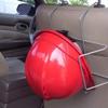 Attisstore Hard Hat Holder for Truck Seat, Steel Hard Hat Racks with Rust Resistant Seat Back Storage, Gray view 3