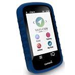 TUFF LUV Tough Silicone case and screen protection for Garmin Edge 830 - Blue