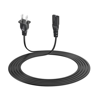 SLLEA AC Power Cord Cable for Sony Portable CFDZW755 CFD-ZW770 CFD-Z110 CFD-Z120 CFDZ110 CFDZ120 CD/MP3 Player AM/FM Cassette Radio Boombox