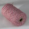Red and White Striped Pattern Craft Twine 0.05" x 220 Yards view 1