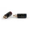 1Pair 0.78mm Earphone Pins Plug for Westone UM3X W4R Carbon Fiber Connector Black view 3