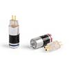 1Pair 0.78mm Earphone Pins Plug for Westone UM3X W4R Carbon Fiber Connector Silver view 1