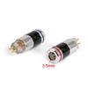 1Pair 0.78mm Earphone Pins Plug for Westone UM3X W4R Carbon Fiber Connector Silver view 3