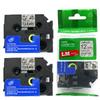 2/Pack - LM Tapes Compatible TZe-131 Black on Clear p-Touch Label Tape, 12mm Laminated replacment TZe131 Tape, TZ131 0.47" Black Ink on Clear Label with a Great Color/Size Guide. view 1