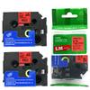 2/Pack - LM Tapes Compatible TZe-431 Black on Red p-Touch Label Tape, 12mm Laminated replacment TZe431 Tape, TZ431 0.47" Black Ink on Red Label with a Great Color/Size Guide. view 1
