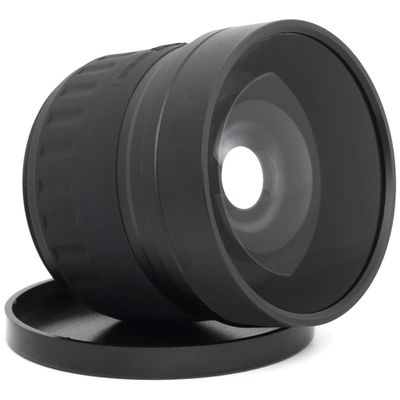 0.21x-0.22x High Grade Fish-Eye Lens + Nw Direct Micro Fiber Cleaning Cloth for Panasonic HC-V750