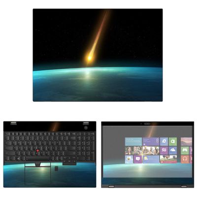 Decalrus - Protective Decal Space Skin Sticker for Lenovo ThinkPad T580 (15.6" Screen) case Cover wrap LEthnkpad15_T580-151