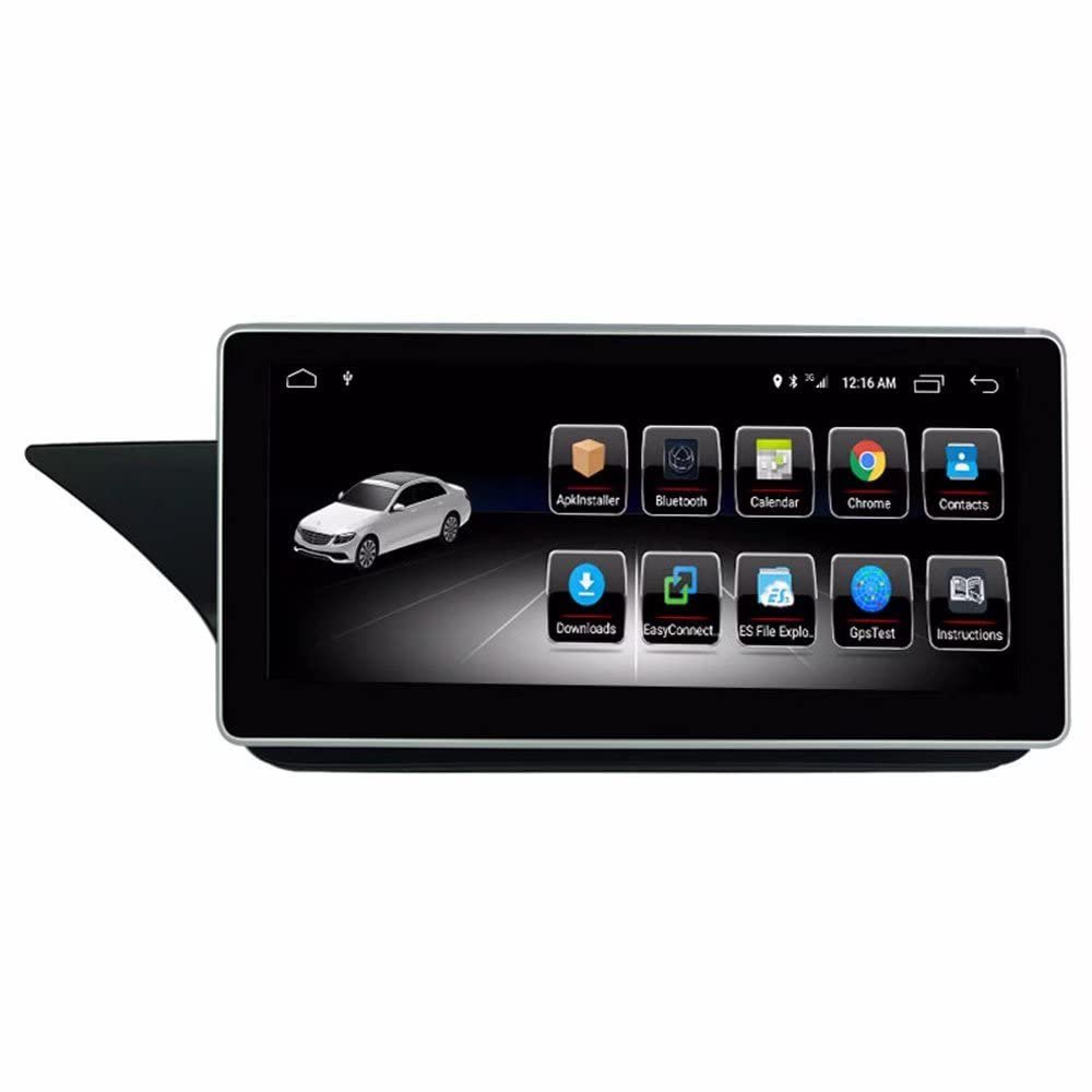 10.25Inch Indah Car Radio for Benz E Class W212 S212 2013 2014 Left Hand Drive Anroid 8.1 Auto Stereo Media GPS Navigation 4G IPS WiFi Mirror Link RDS FM AM Bluetooth
