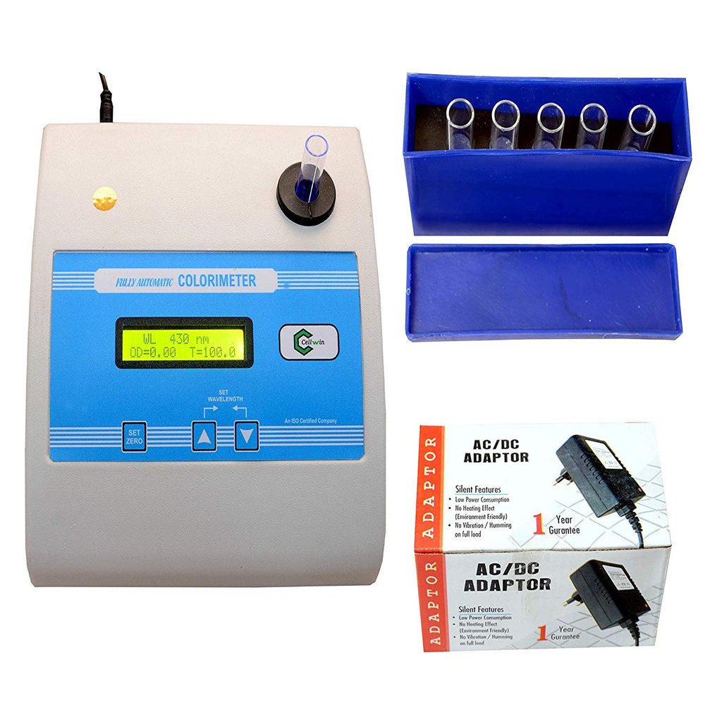 220v Digital Fully Automatic Photo Colorimeter Advance Model with Manual Dust Cover