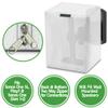 Single White Outdoor Speaker Cover for Sonos Play:1 / One/One SL  600D Weatherproof & UV-Resistant  Wall Mount Compatible  by SoundCover view 3