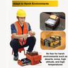 QIIRUN Fusion Splicer AI-9, Fiber Splicer Kit with Upgraded 5" Touch Screen 6-Motor Core Alignment, 5s Fast Splice Fiber Optic Splicing Machine for FTTH SM/MM Cable Installation view 3