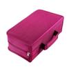 Bivisen CD/DVD Case Holder, 128 Capacity CD VCD Media Wallet, Storage, Holder, Booklet, Organizer (Rose) view 4