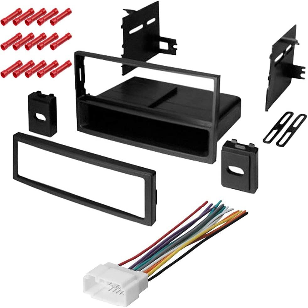 CACH KIT310 Bundle with Car Stereo Installation Kit for Honda 2003  2005 Pilot WithRadio in Upper Dash  in Dash Mounting Kit for Single Double Din Radio Receivers (3 Item)