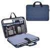 11.6 12.9 Inch Laptop Bag, Men Women Travel Briefcase with Organizer, Waterproof Laptop Sleeve for Lenovo Chromebook 11.6, Surface Pro 7/6/5/4, Macbook Air 13 A2337 A2179, Dell HP ASUS Carry Case,Blue view 1