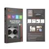ENVISIONED Cable Clips with 3M Self Adhesive, Black, 10 Pack (2 Slots) for Home, Office or Nightstand view 3