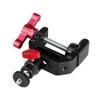 CAMVATE C Clamp Articulated 1/4"-20 Mini Ball Head Support Holder (Red Locking Knob) - 2172 view 4