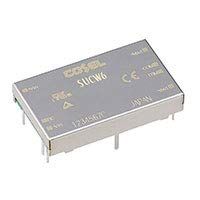 COSEL SUCW61215C Isolated DC/DC Converters 6W 15 or +30V 0.2A, 9-18Vin, Through Hole 7-DIP