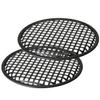 2 Pairs 10 Inch Subwoofer Metal Waffle Grills - Universal Speaker Cover Guard view 1