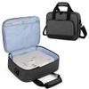 LUXJA Projector Case, Projector Bag with Accessories Storage Pockets (Compatible with Most Major Projectors), Medium(13.75 x 10.5 x 4.5 Inches), Black view 1