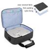 LUXJA Projector Case, Projector Bag with Accessories Storage Pockets (Compatible with Most Major Projectors), Medium(13.75 x 10.5 x 4.5 Inches), Black view 3